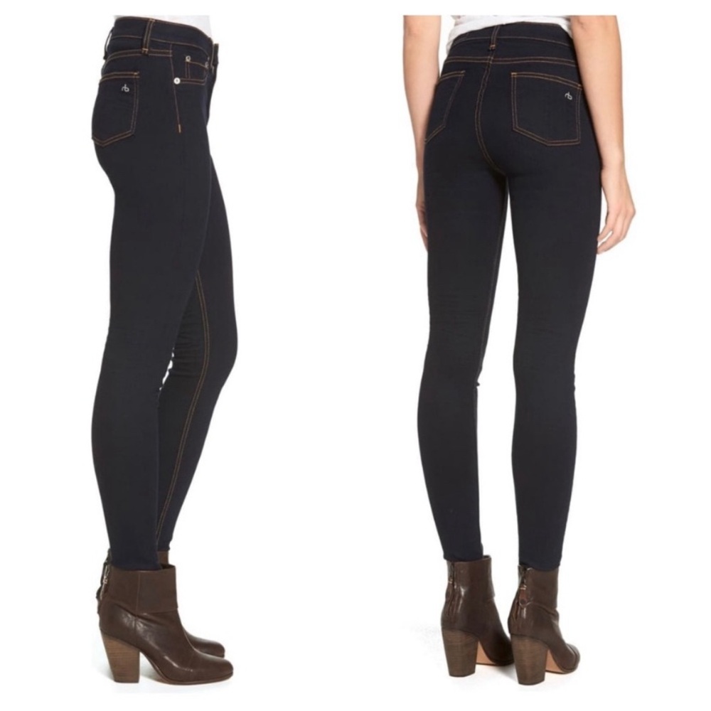 Rag And Bone 10 Inch Ankle Skinny Jean Size 25